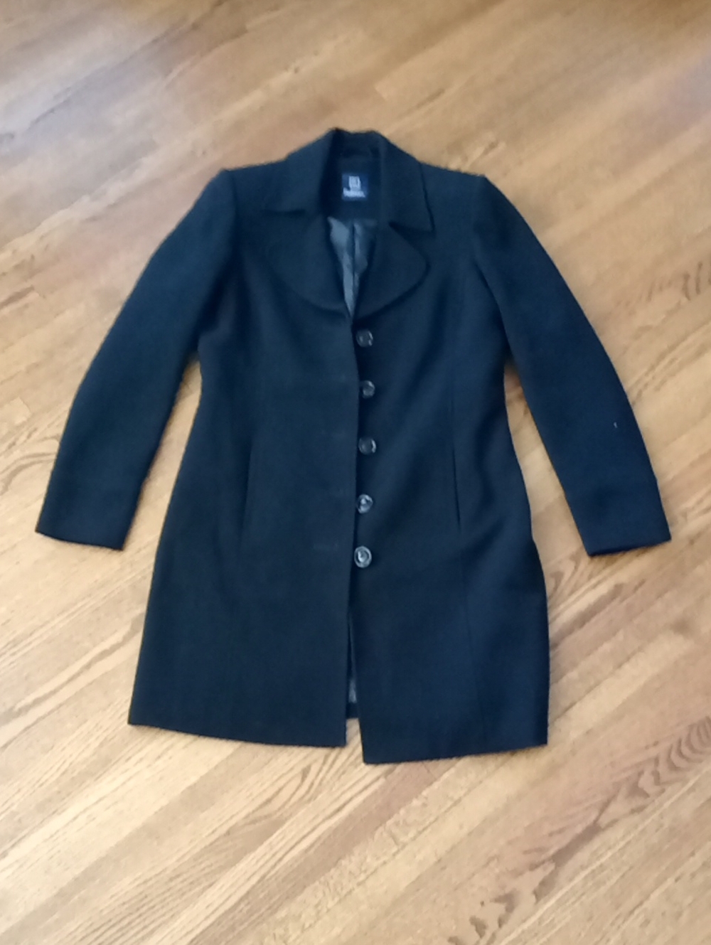 Reitmans Jacket Black Size 3 PTP 20" L 35"